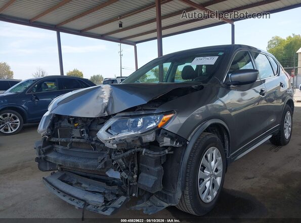 JN8AT2MT4HW408204 2017 NISSAN ROGUE Серый Передняя левая четверть