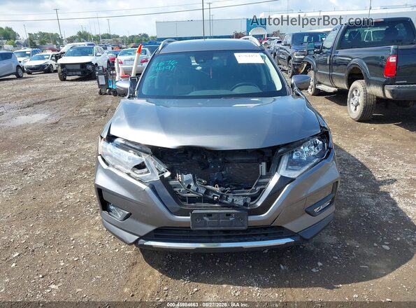 JN8AT2MT4JW464715 2018 NISSAN ROGUE Gray Instrument cluster view