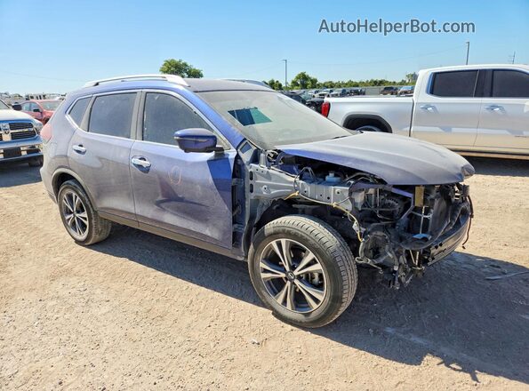 JN8AT2MT4LW000360 2020 NISSAN ROGUE Blue Передня права чверть