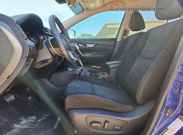 JN8AT2MT4LW000360 2020 NISSAN ROGUE Blue Вид салону спереду