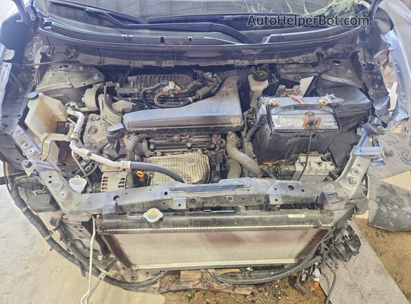JN8AT2MT4LW013982 2020 NISSAN ROGUE Gray Widok komory silnika