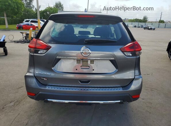 JN8AT2MT4LW018325 2020 NISSAN ROGUE Gray უკანა ხედი