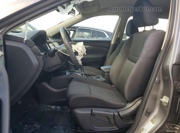 JN8AT2MT4LW018325 2020 NISSAN ROGUE Gray წინა სალონის ხედი