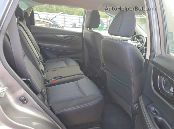 JN8AT2MT4LW018325 2020 NISSAN ROGUE Gray უკანა სალონის ხედი