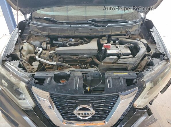 JN8AT2MT5HW390862 2017 NISSAN ROGUE Gray Вид підкапотного простору