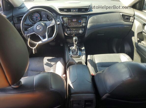 JN8AT2MT5JW464951 2018 NISSAN ROGUE Blue Vista del salpicadero