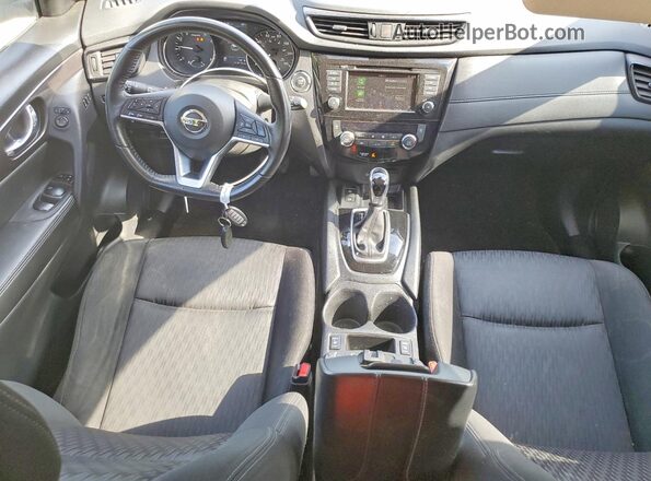 JN8AT2MT5KW265061 2019 NISSAN ROGUE White Առջևի վահանակի տեսք