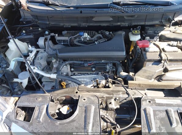 JN8AT2MT5LW010167 2020 NISSAN ROGUE Black Вид ззаду