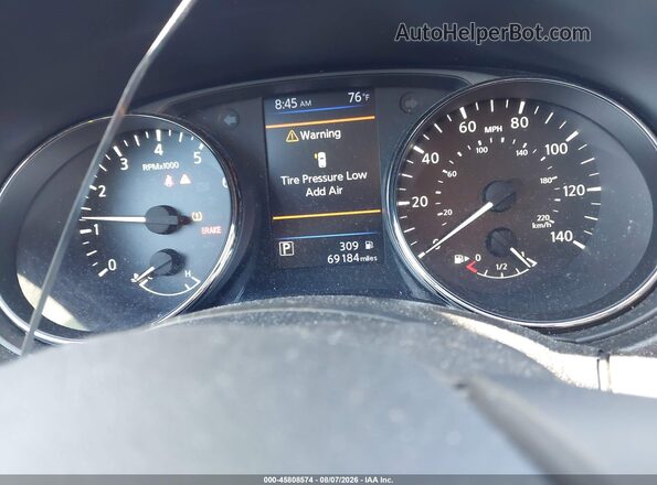 JN8AT2MT5LW010167 2020 NISSAN ROGUE Black Вид задніх сидінь