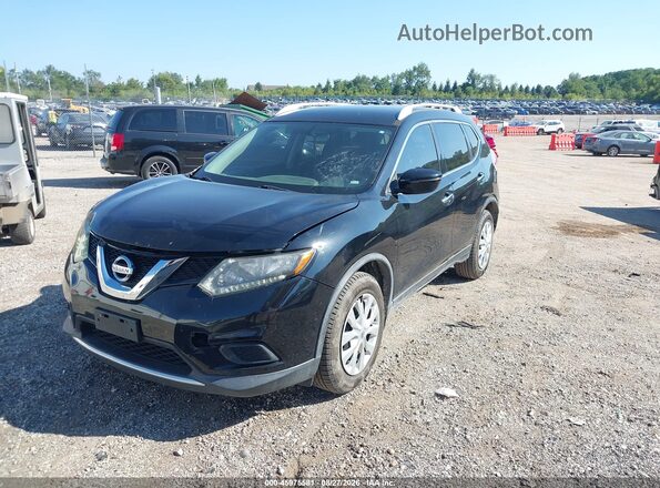 JN8AT2MT6GW020065 2016 NISSAN ROGUE Blue წინა მარცხენა ხედი სამი მეოთხედიდან