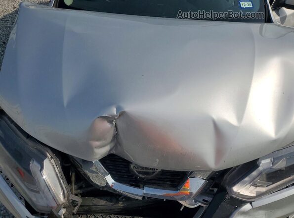 JN8AT2MT6JW461007 2018 NISSAN ROGUE Silver Вид підкапотного простору