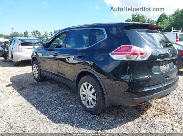 JN8AT2MT7GW014548 2016 NISSAN ROGUE Black Rear left