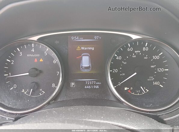 JN8AT2MT7GW026098 2016 NISSAN ROGUE Black Widok tylnych siedzeń