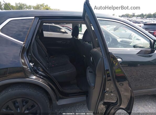 JN8AT2MT7GW026098 2016 NISSAN ROGUE Black Widok naklejki z numerem VIN