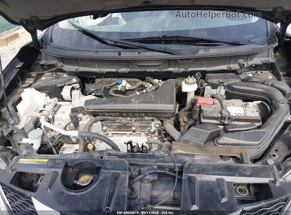 JN8AT2MT7GW026098 2016 NISSAN ROGUE Black Widok z tyłu