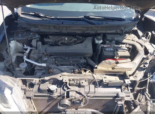 JN8AT2MT7HW142418 2017 NISSAN ROGUE Black Вид ззаду