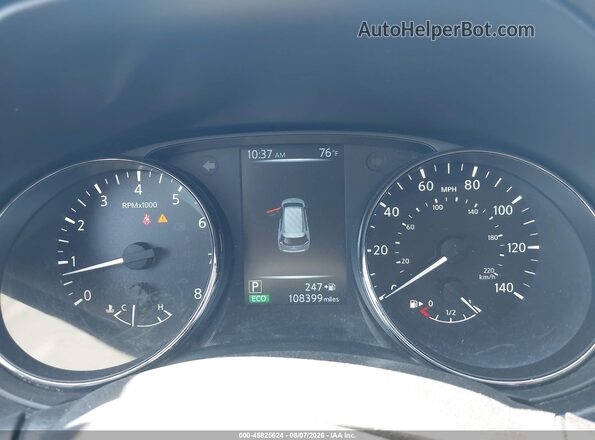 JN8AT2MT7HW142418 2017 NISSAN ROGUE Black Вид задніх сидінь