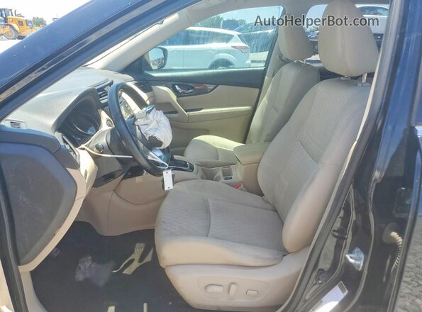 JN8AT2MT7HW142824 2017 NISSAN ROGUE Gray Widok wnętrza z przodu