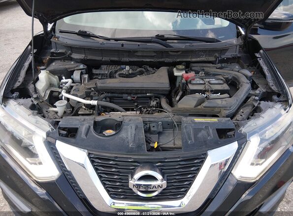 JN8AT2MT7HW383511 2017 NISSAN ROGUE Black Rear view