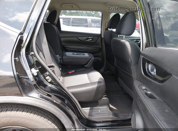 JN8AT2MT7HW383511 2017 NISSAN ROGUE Black VIN sticker view