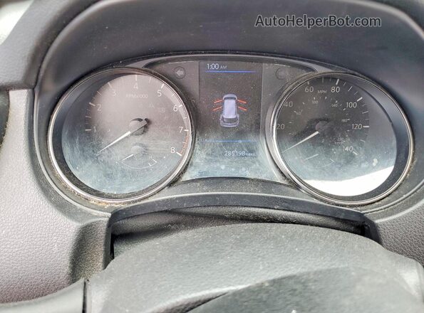 JN8AT2MT7JW464692 2018 NISSAN ROGUE Black Instrument cluster view