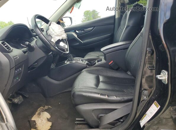 JN8AT2MT7JW464692 2018 NISSAN ROGUE Black Front interior view