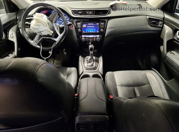 JN8AT2MT7JW465924 2018 NISSAN ROGUE Gray Вид панелі приладів