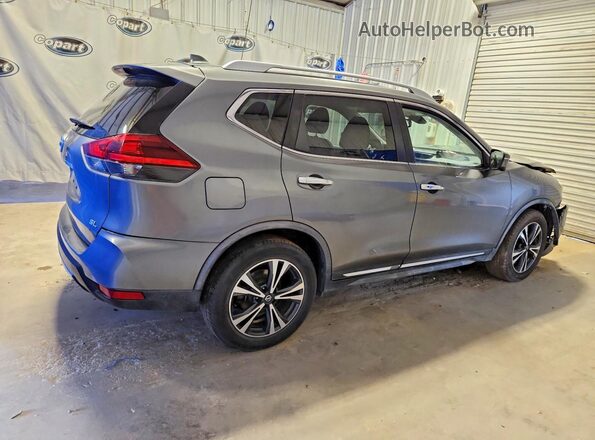JN8AT2MT7JW465924 2018 NISSAN ROGUE Gray Задня права чверть