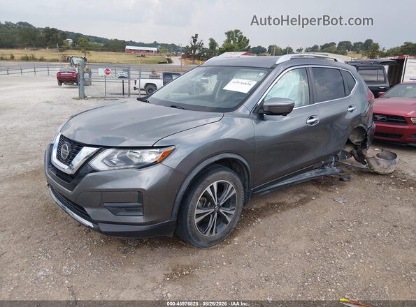 JN8AT2MT7KW500642 2019 NISSAN ROGUE Серый Передняя левая четверть