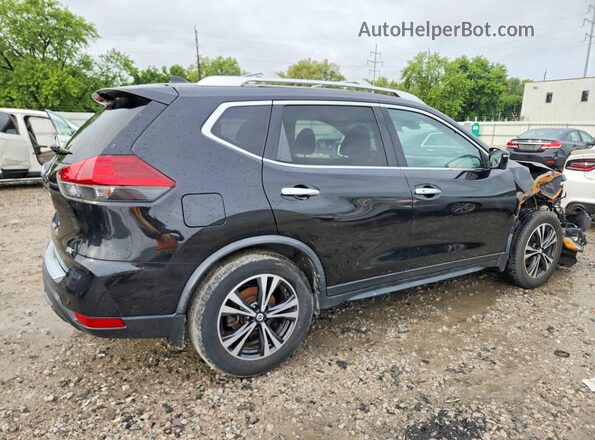 JN8AT2MT7LW001681 2020 NISSAN ROGUE Black უკანა მარჯვენა