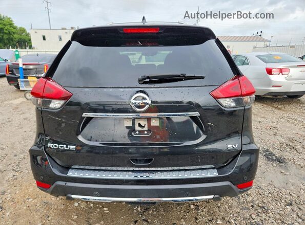 JN8AT2MT7LW001681 2020 NISSAN ROGUE Black უკანა ხედი
