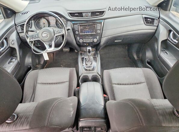 JN8AT2MT7LW001681 2020 NISSAN ROGUE Black წინა პანელის ხედი