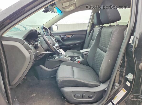 JN8AT2MT7LW001681 2020 NISSAN ROGUE Black წინა სალონის ხედი