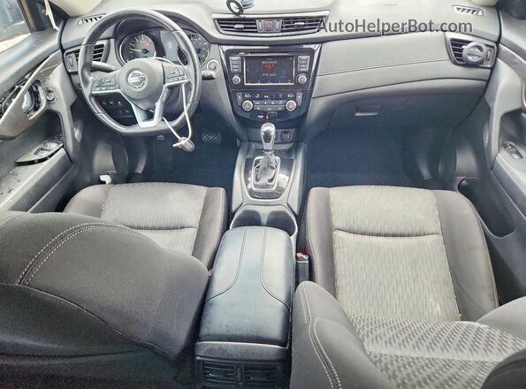 JN8AT2MT7LW040092 2020 NISSAN ROGUE Gray Dashboard view