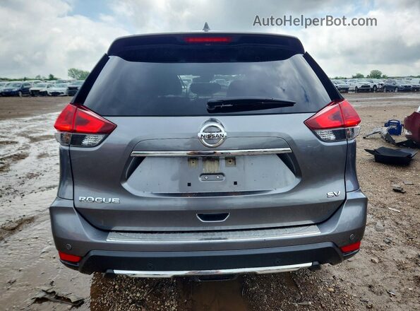 JN8AT2MT7LW040092 2020 NISSAN ROGUE Gray Rear view