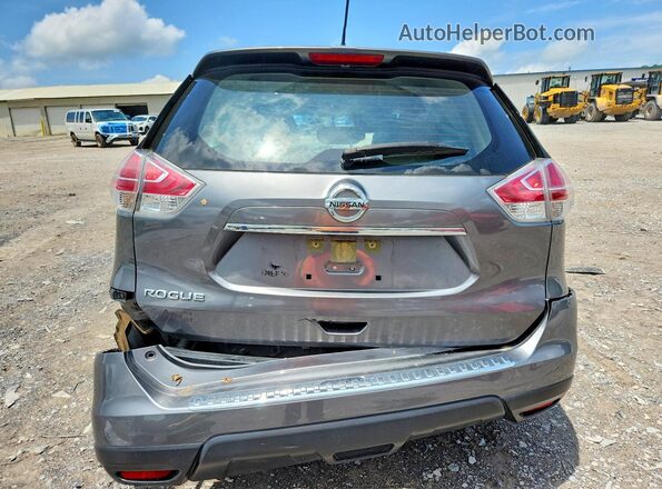 JN8AT2MT8GW014218 2016 NISSAN ROGUE Gray Widok z tyłu