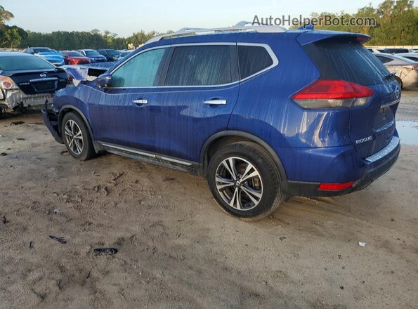 JN8AT2MT8HW146218 2017 NISSAN ROGUE Blue უკანა მარცხენა
