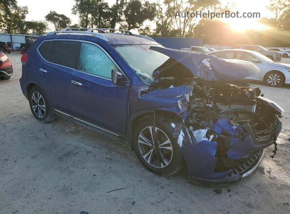 JN8AT2MT8HW146218 2017 NISSAN ROGUE Blue წინა მარჯვენა
