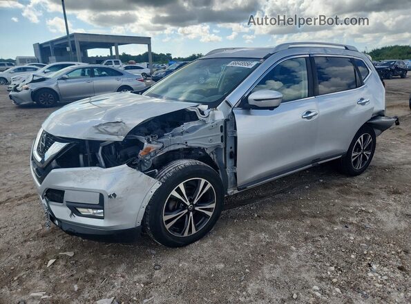 JN8AT2MT8JW456892 2018 NISSAN ROGUE Silver უკანა მარცხენა