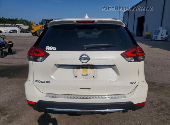 JN8AT2MT8JW457167 2018 NISSAN ROGUE White Հետևի տեսք