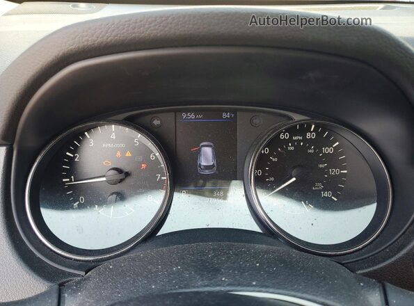 JN8AT2MT8JW457167 2018 NISSAN ROGUE White Սարքավորումների վահանակի տեսք