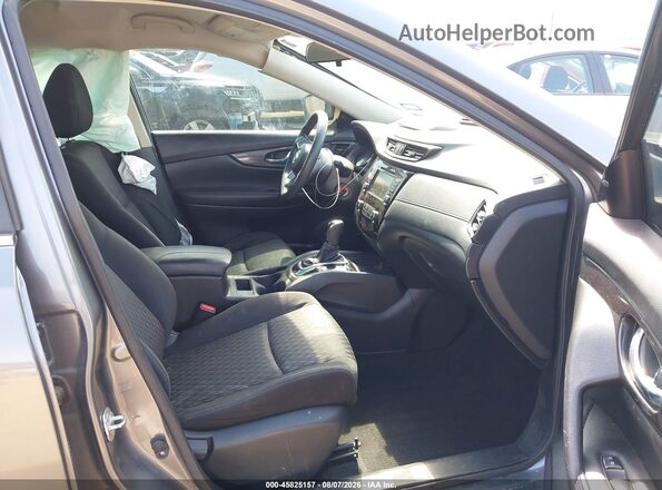 JN8AT2MT8JW459923 2018 NISSAN ROGUE Gray Вид салону спереду