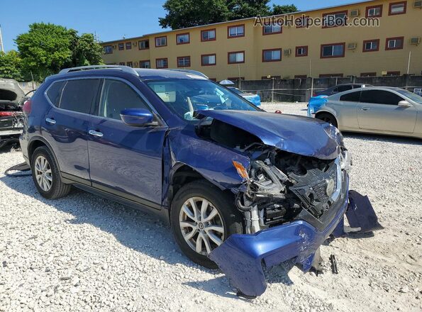JN8AT2MT8KW260565 2019 NISSAN ROGUE Blue Przód prawy