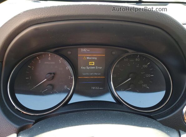 JN8AT2MT8KW260565 2019 NISSAN ROGUE Blue Widok zestawu wskaźników