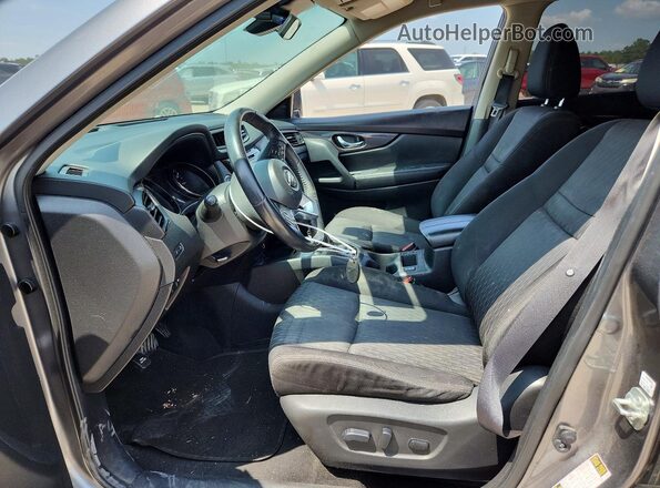 JN8AT2MT8LW002855 2020 NISSAN ROGUE Gray Widok wnętrza z przodu