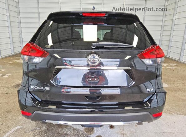 JN8AT2MT8LW043096 2020 NISSAN ROGUE Черный Вид сзади