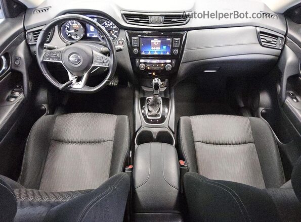 JN8AT2MT8LW043096 2020 NISSAN ROGUE Черный Вид панели приборов