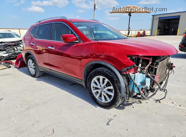 JN8AT2MT9HW398026 2017 NISSAN ROGUE Red Przód prawy