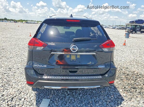 JN8AT2MT9LW005151 2020 NISSAN ROGUE Черный Вид сзади