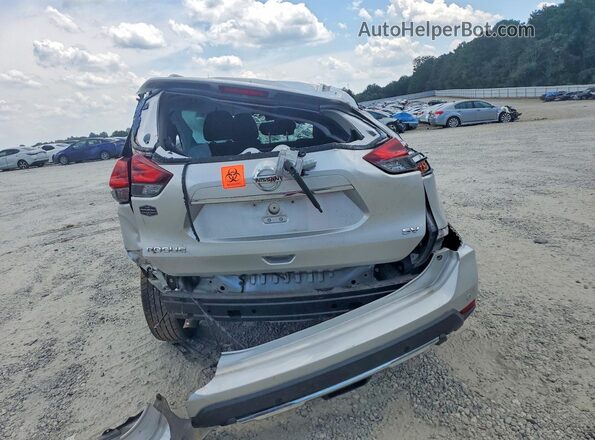 JN8AT2MT9LW033516 2020 NISSAN ROGUE Silver Rear view